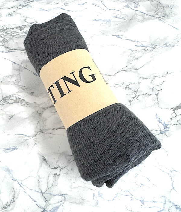 VJ050 scarf, dark gray