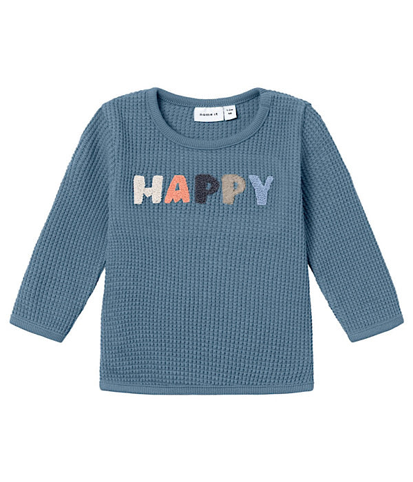 Humas ls o-neck, provencial blue