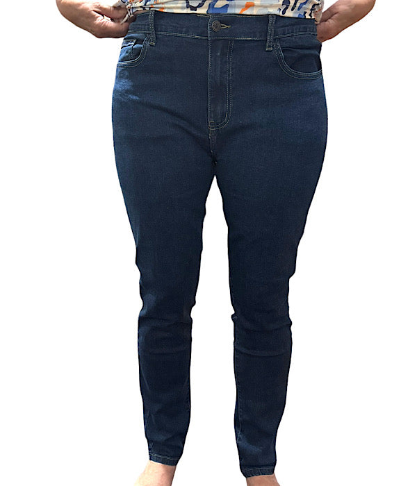 8257 B.S. jeans denim, dark blue