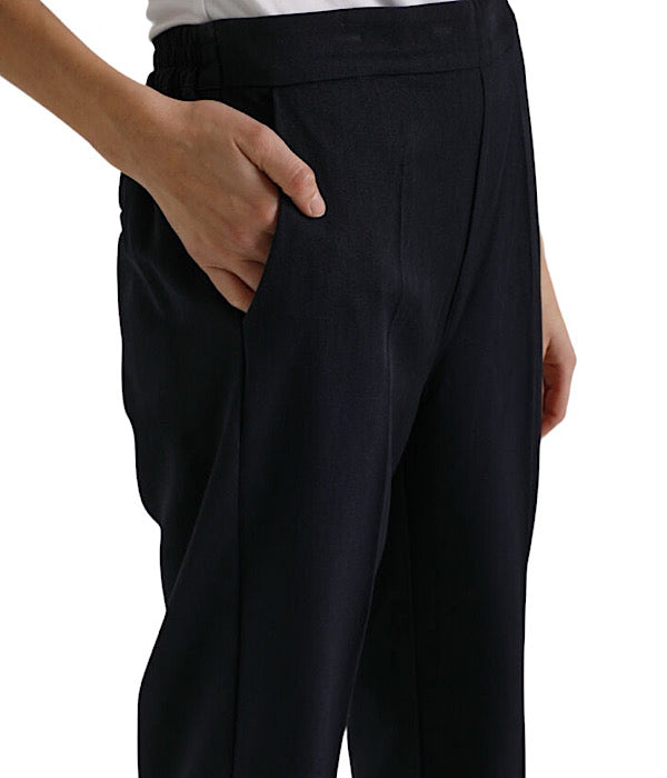 KASakura hv cropped bukser, sort