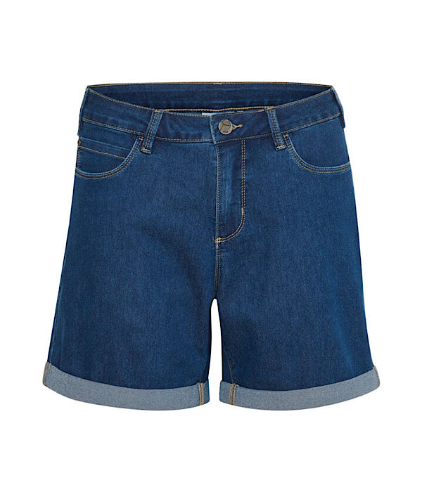 Vicky denim shorts, medium blue