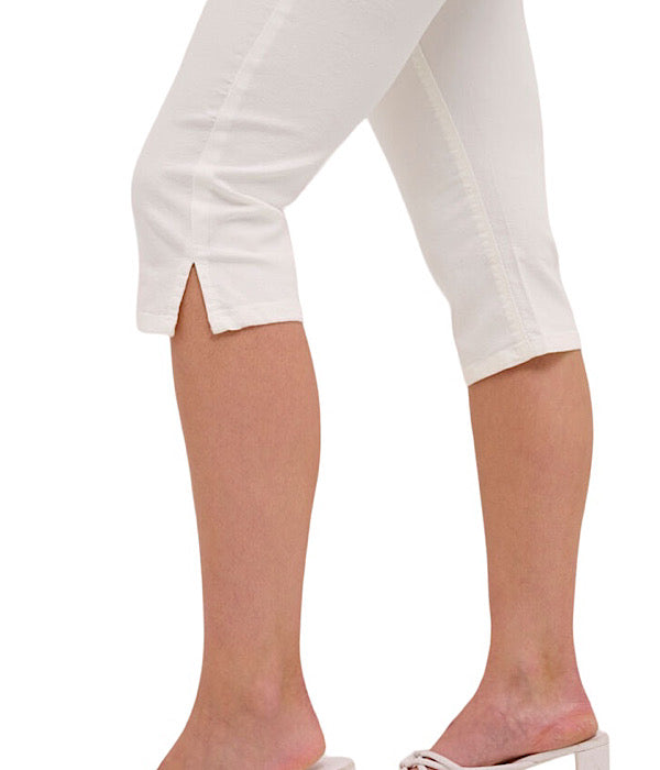 Zelina capri jeans, chalk white