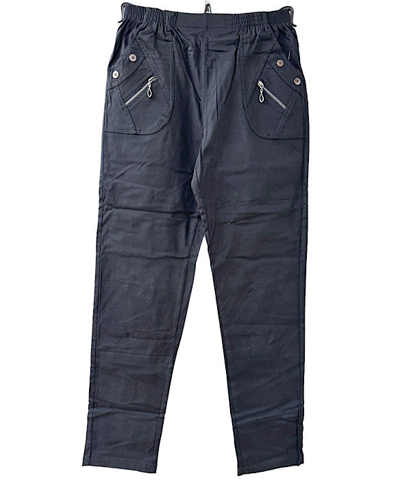 JST 8876 pants m/foer, sort