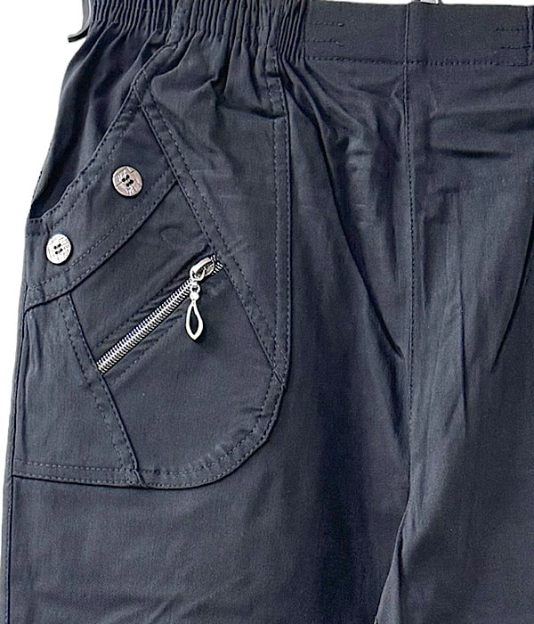 JST 8876 pants m/foer, sort