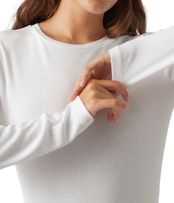 VM Roma ls slim top, white