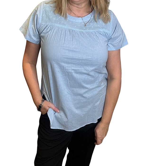 9404 ba blouse, l blue