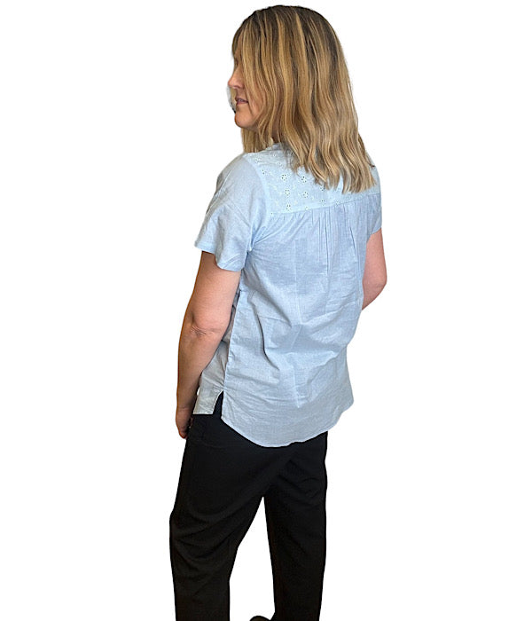 9404 ba blouse, l blue
