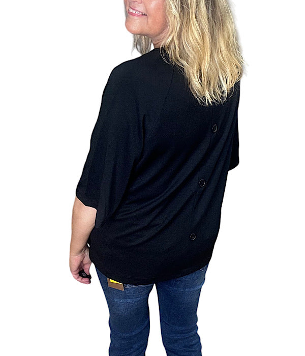 Sabina 19 blouse, black