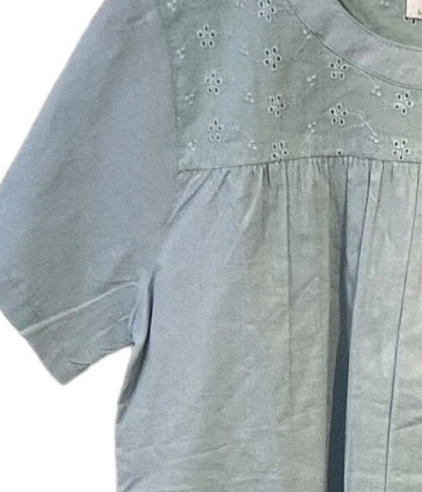 9405 ba blouse plus, l blue