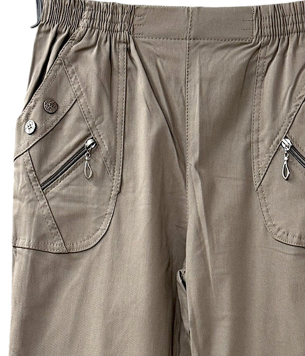 JST 8876 pants m/foer, beige