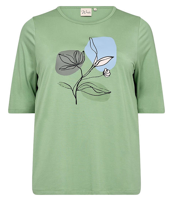 Sibille 3 t-shirt, green