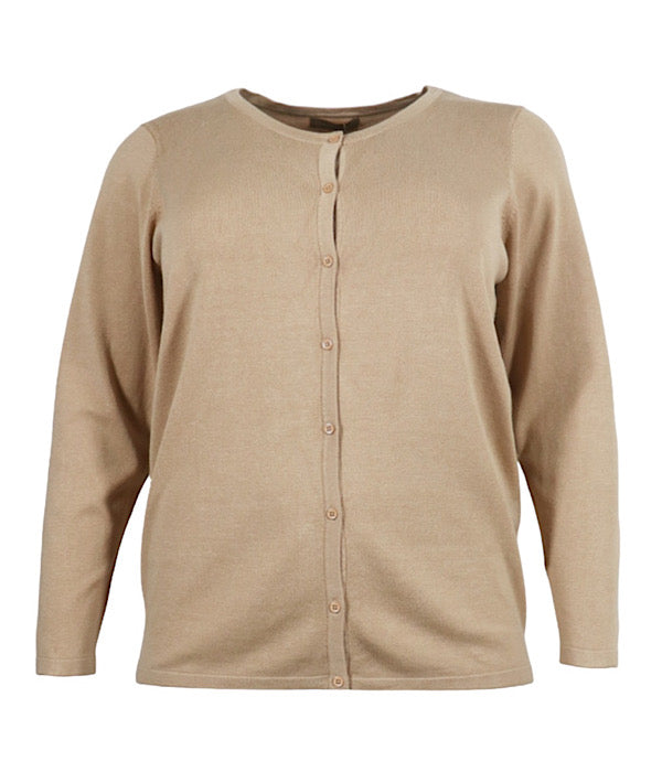 Frea knit cardigan, latte