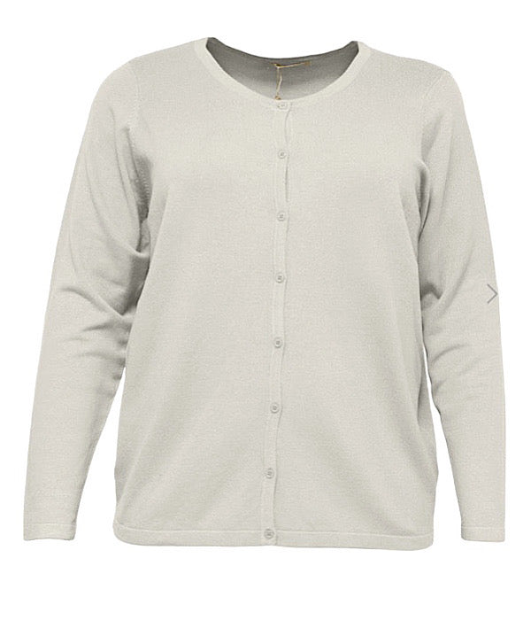Frea knit cardigan, off white