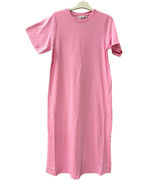 Smilan long dress, begonia pink