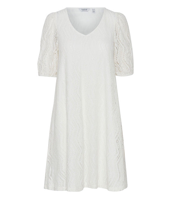 Ulea v-dress, off white
