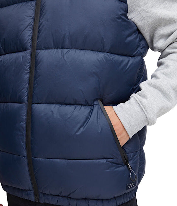 Outerwear vest, dress blues