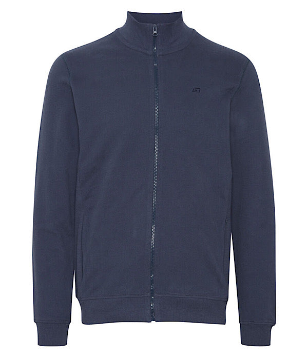 Avebury zipper sweatshirt, dress blues