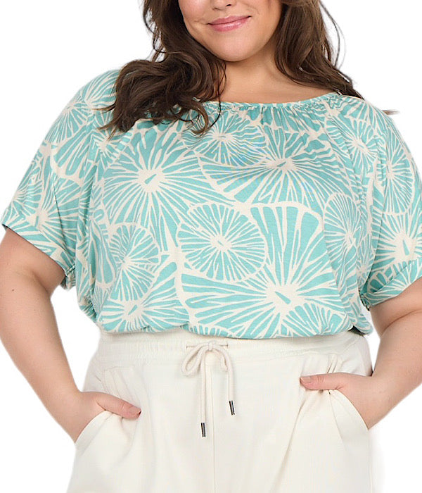 Filippa blouse, jade combi