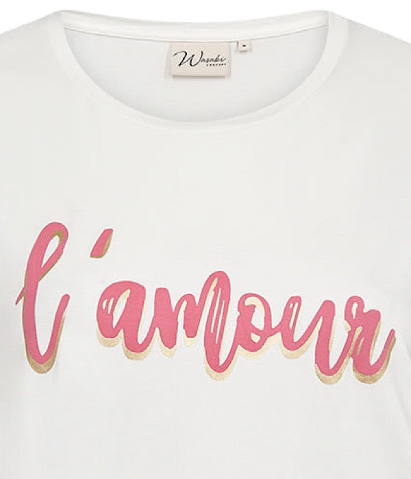 Sibille 4 t-shirt, offwhite