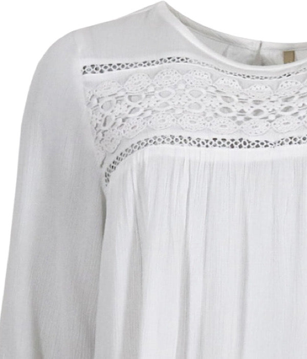 Sera blouse, off white