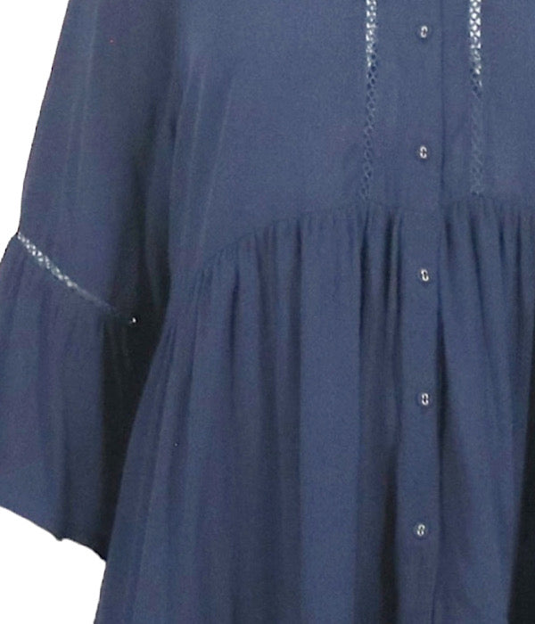Sera tunic, navy