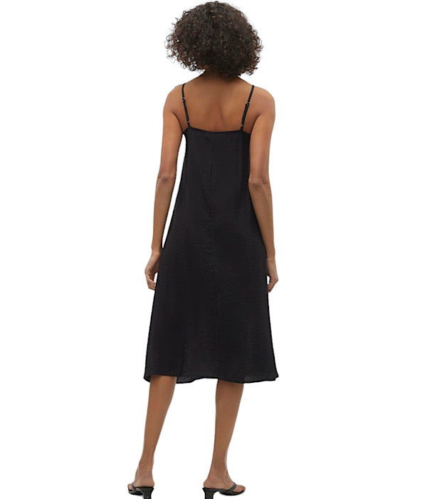 VM Josie stringlet dress, black