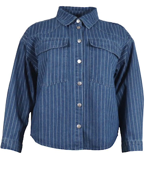 Majkenna jacket, blue combi