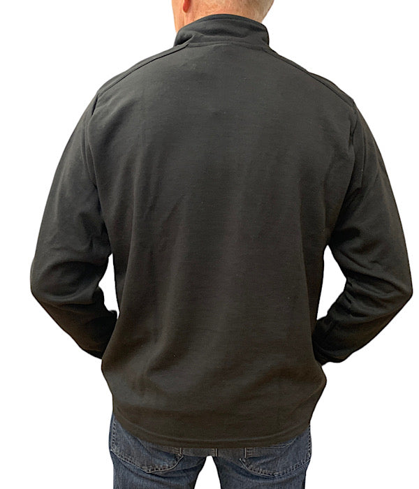 Hobart haf zip, black