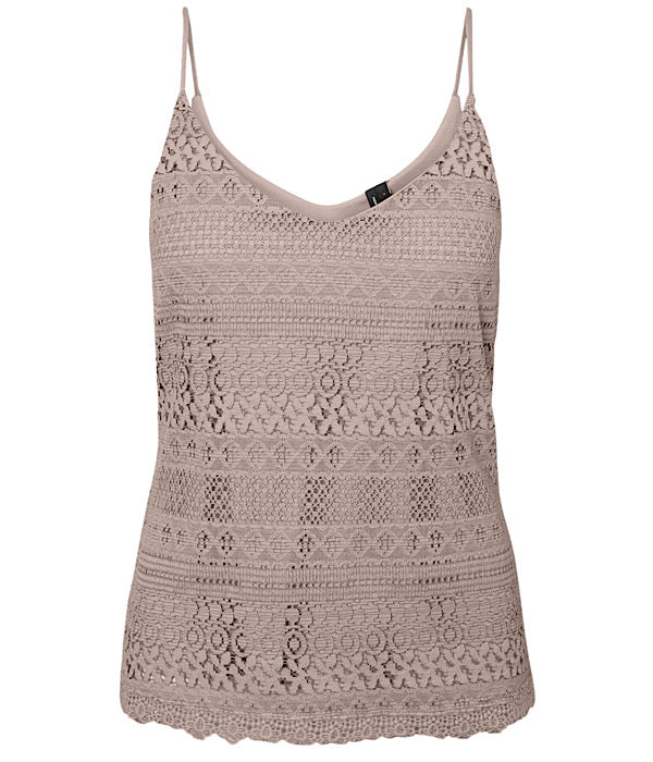 VM Honey lace singlet, moon rock