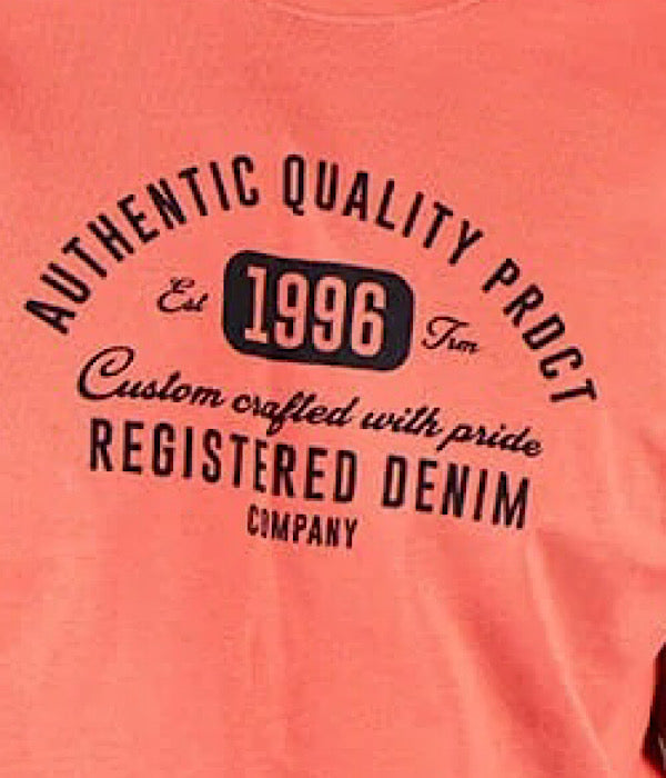 Atlas t-shirt, 4071 pink coral