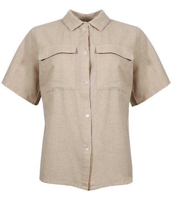 Ditte shirt, doeskin