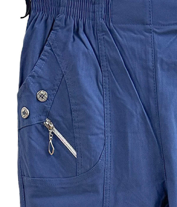 JST 8889 Capri bukser, indigo blå