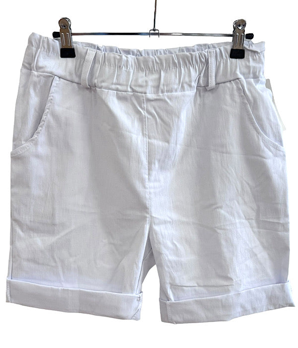Puk shorts, white