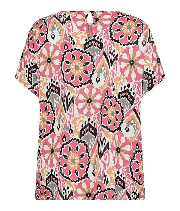 Freja 2 blouse, pink combi