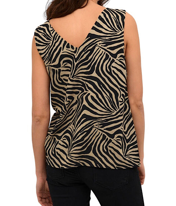 KAmilla top, animal print
