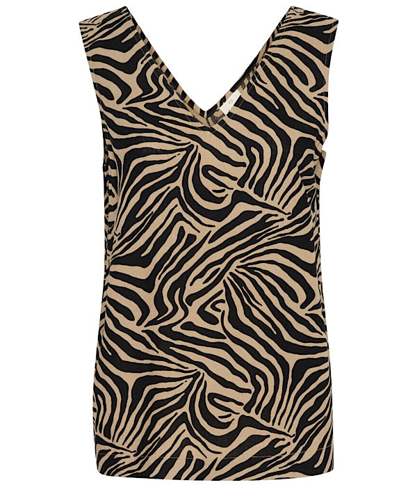 KAmilla top, animal print