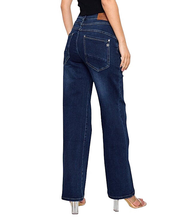 KA2622 jeans, mørk denim