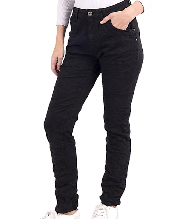 KAROSTAR 2062-1 bukser i sort