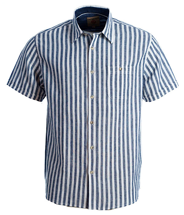 Silvester ss shirt, blue