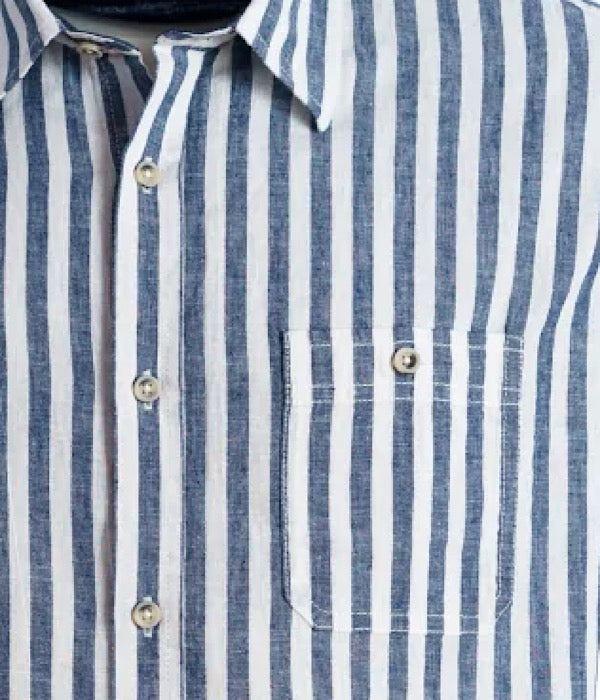 Silvester ss shirt, blue