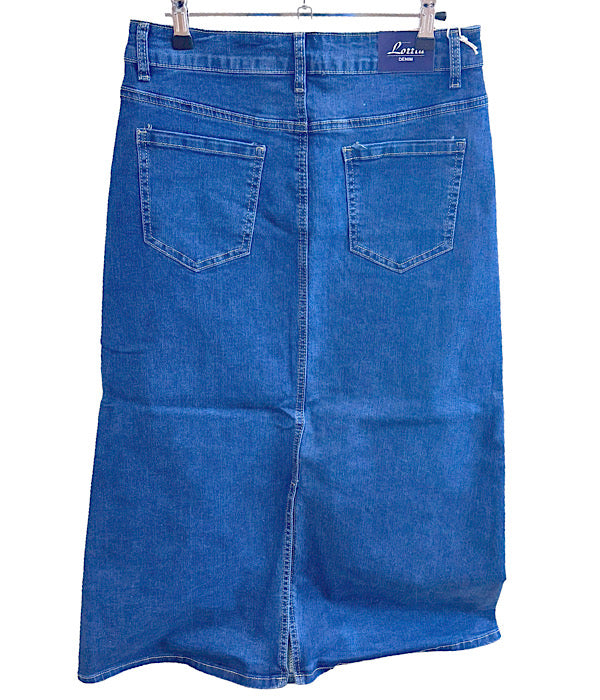 8246 Lossta skirt, denim