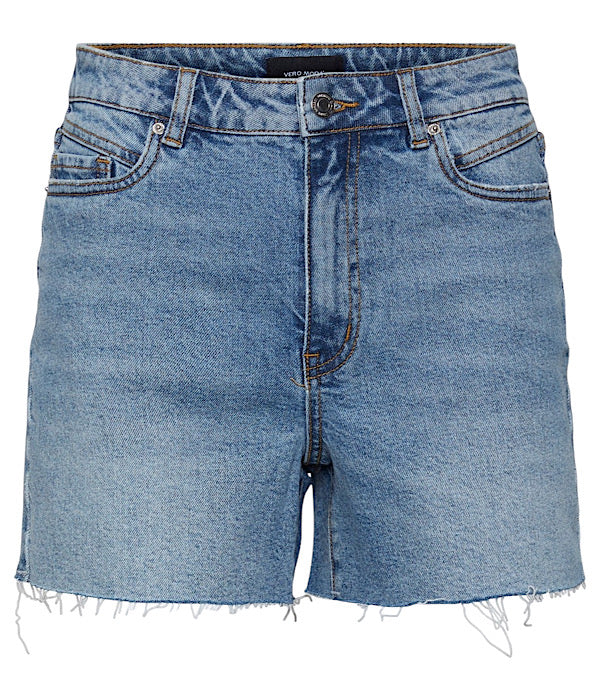 VM CURVE Brenda denim shorts, light blue