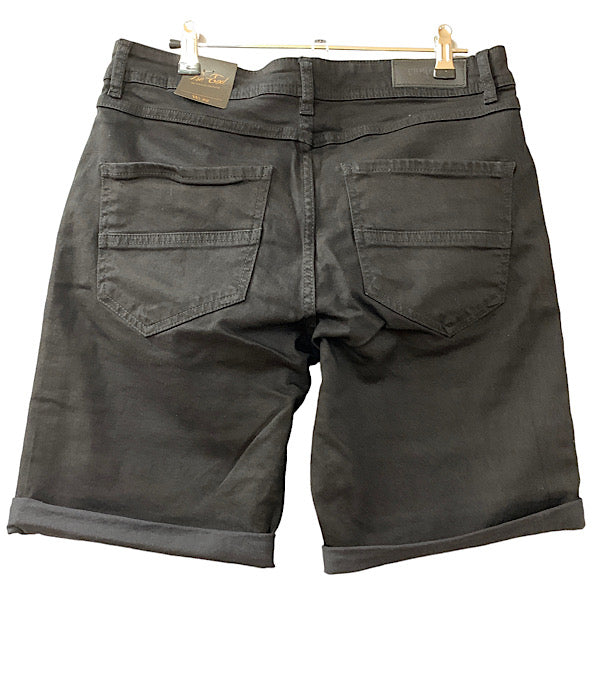Indie denim shorts, sort