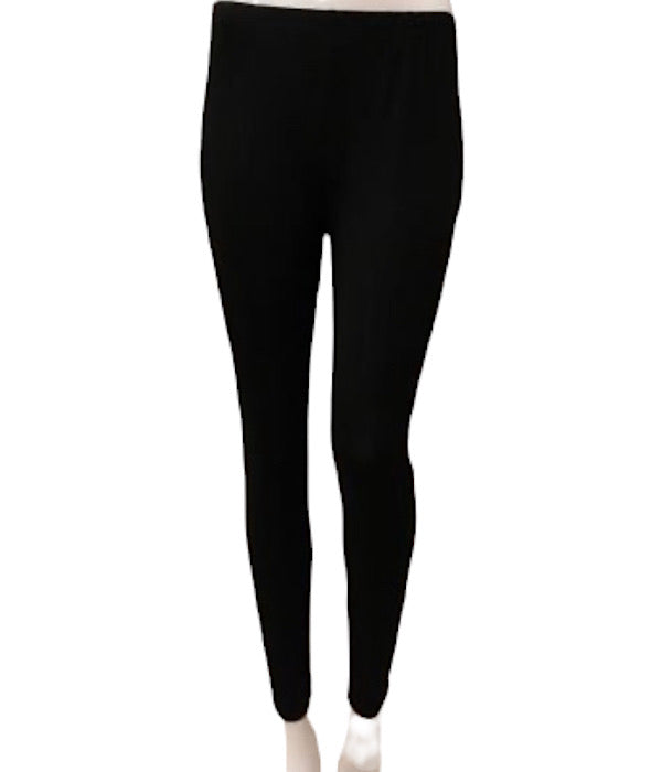 9239 Plus lange leggings, sort