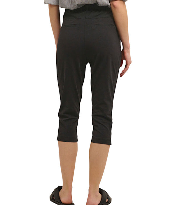 KAFFE Jillian capri pants, black deep