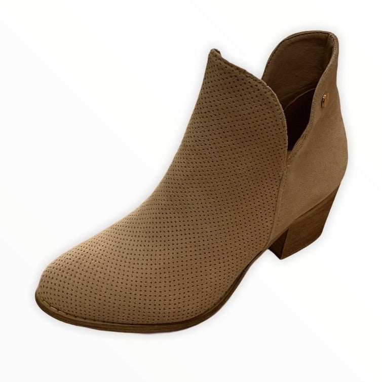 Sixth Sens C719 kort støvle beige