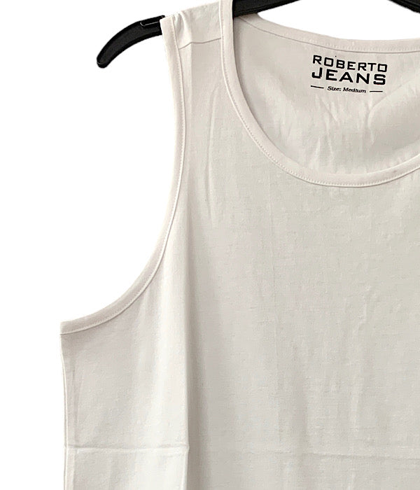Roberto Jeans Tank top, white
