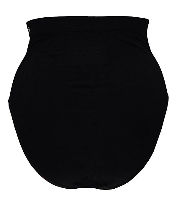 Bamboo basic sømløs trusse høj talje, 3 pak, sort