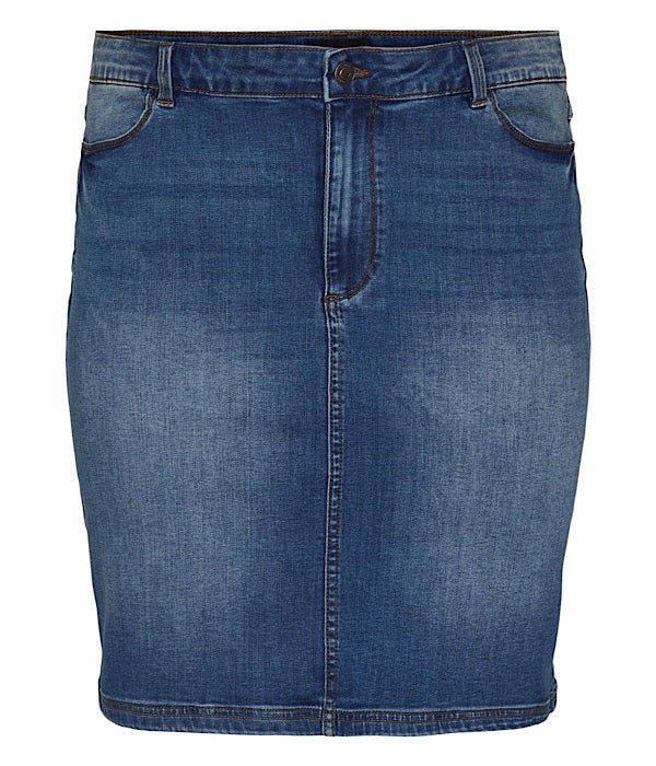 VM CURVE Gitta denim skirt