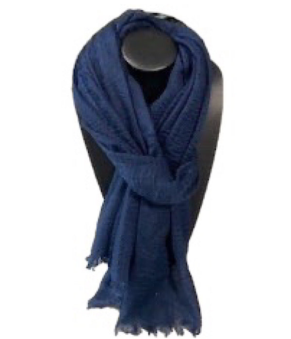 VJ050 scarf, navy
